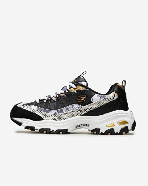 Skechers D'lites - Runway Ready 11918 BWGD Kadın Siyah Sneakers