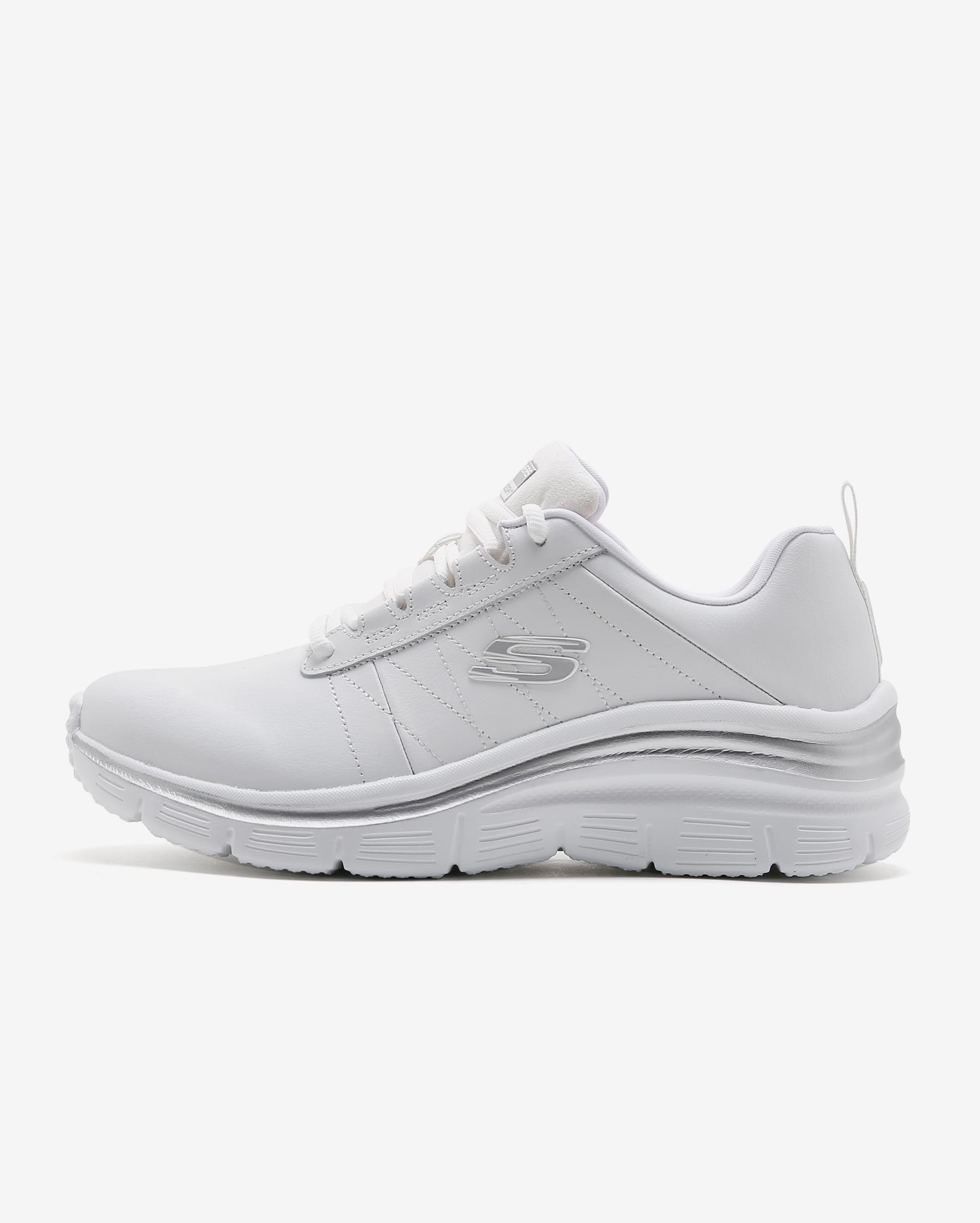 Skechers Fashion Fit - Effortless 149473TK WSL Kadın Beyaz Günlük Ayakkabı