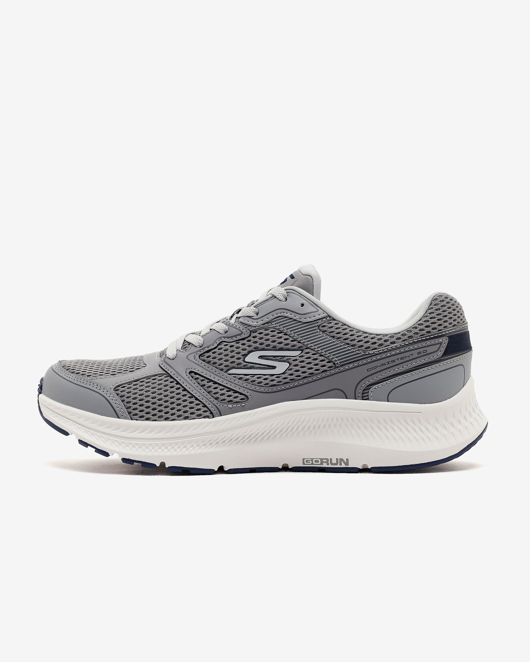 Skechers Go Run Consistent 2.0 220861TK GRY Erkek Gri Koşu Ayakkabısı