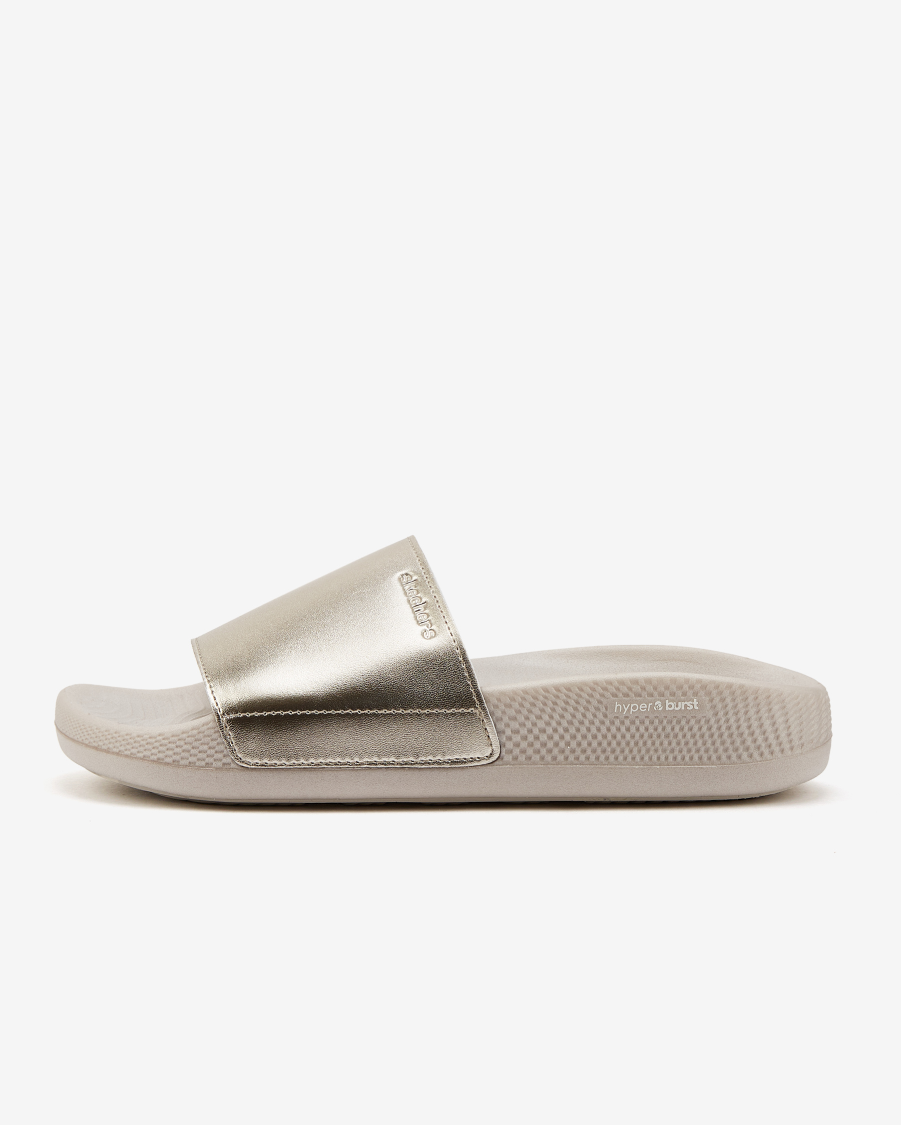 Skechers Hyper Slide - Shine On 140431 GLD Kadın Sarı Terlik