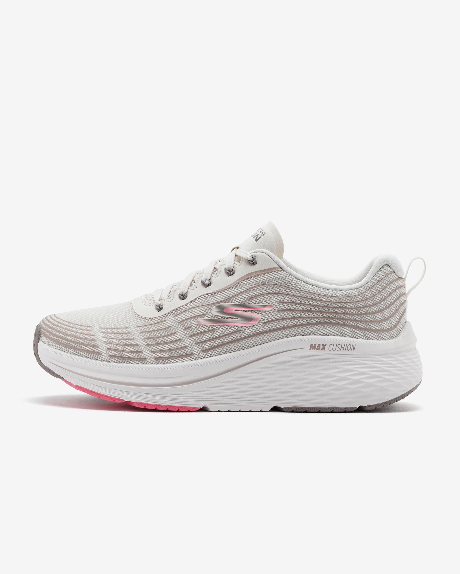 Skechers Max Cushioning Elite 2.0 Kadın Bej Koşu Ayakkabısı