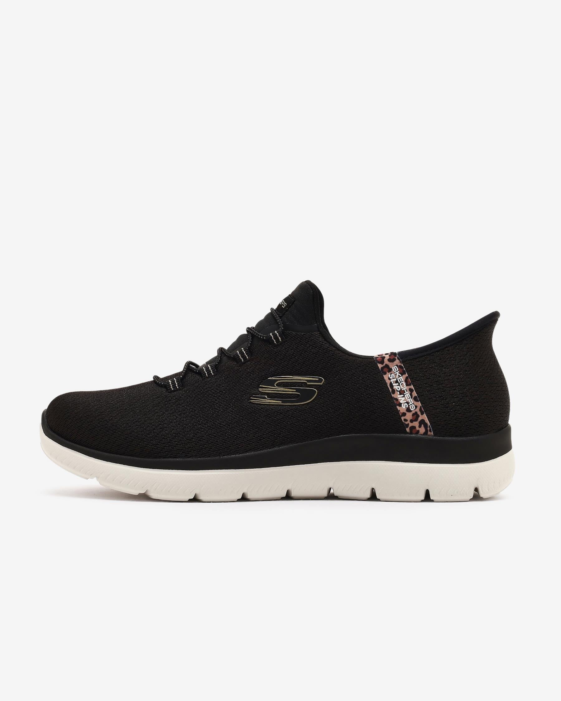 Skechers Summits Leopard Chic 150275TK BKMT Kadın Günlük Ayakkabı 