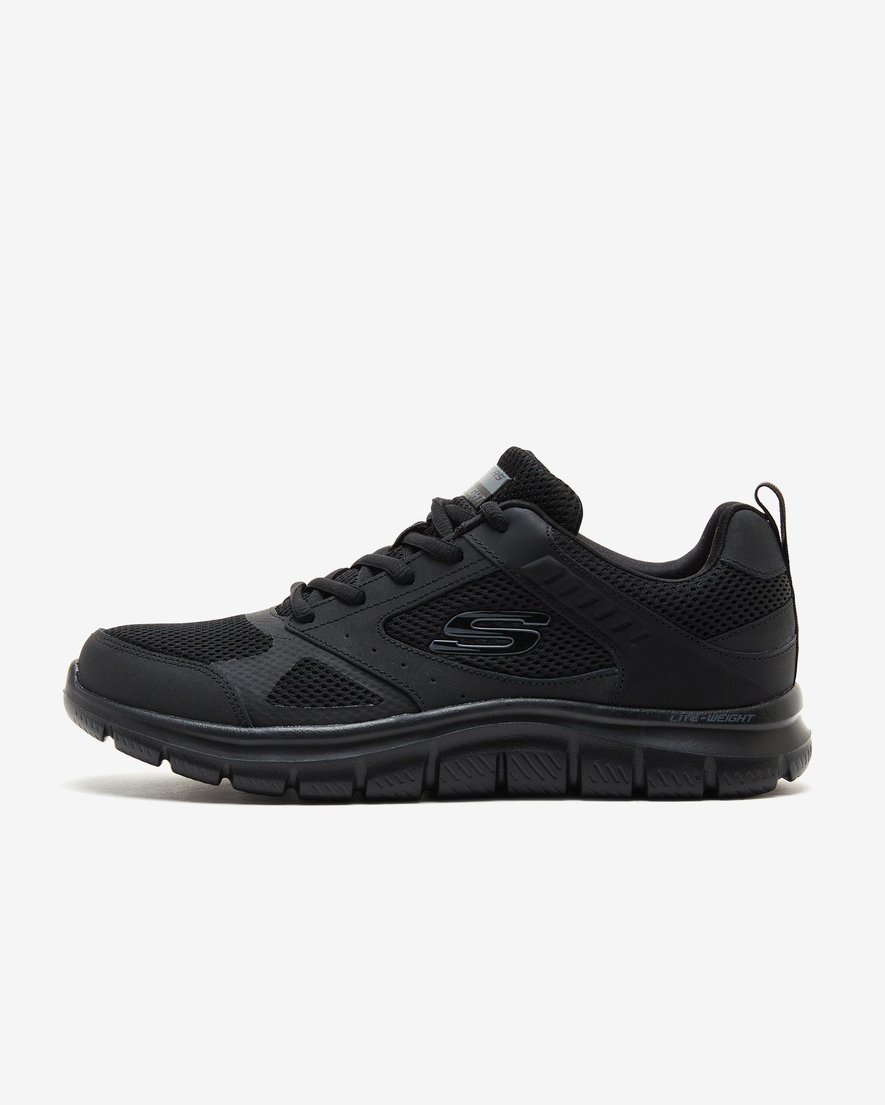 Skechers Track 232398TK BBK Erkek Siyah Spor Ayakkabı