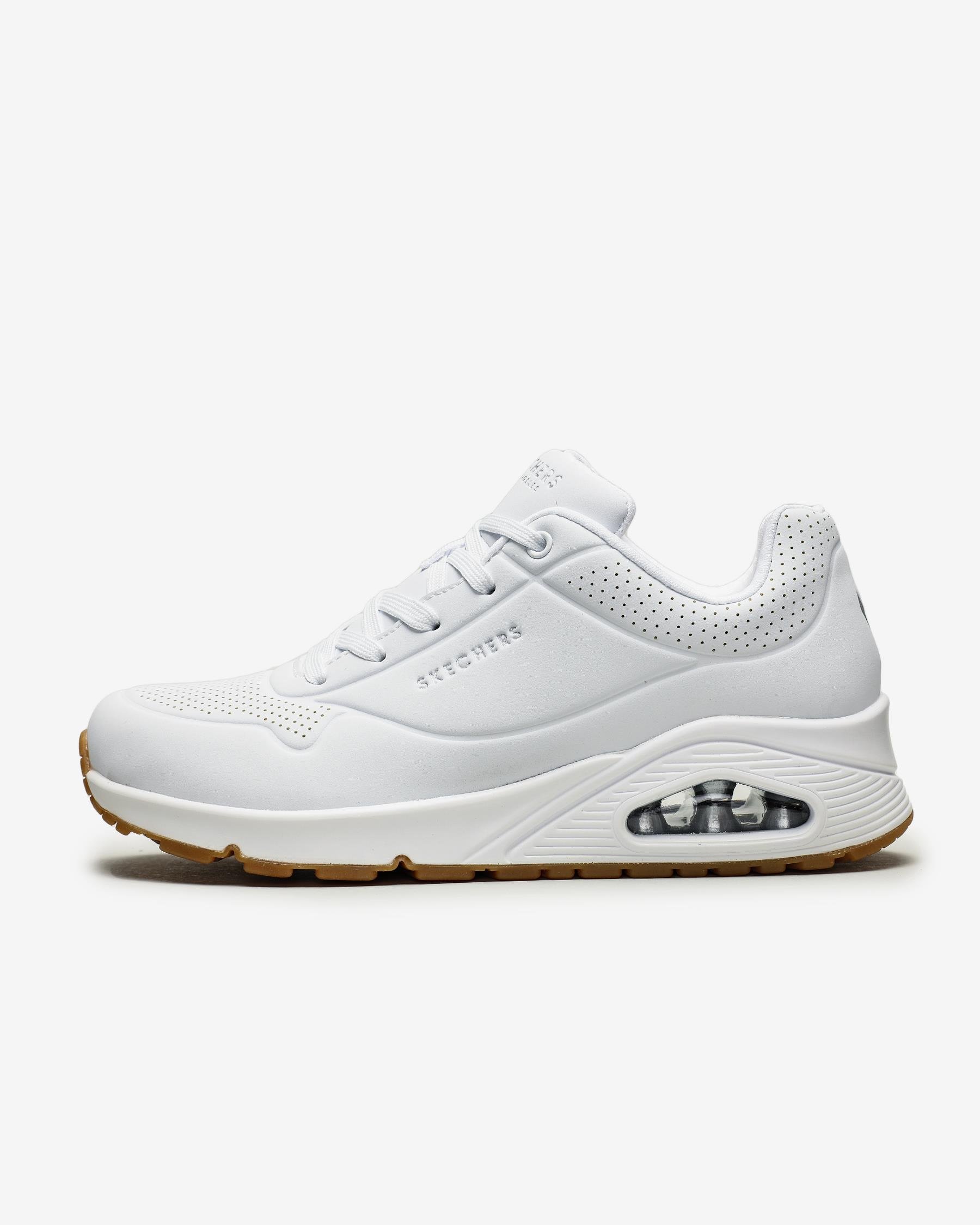 Skechers Uno - Stand On Air 73690 WHT Kadın Sneakers Ayakkabı
