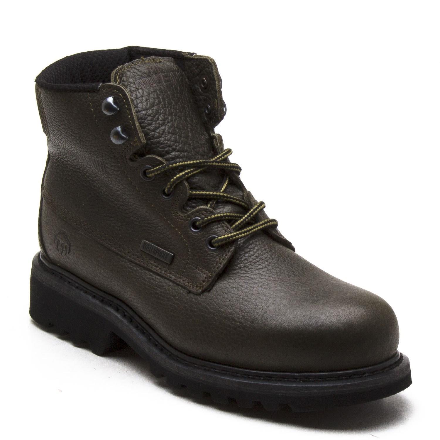 Wolverine Badlands Erkek Olive WP Deri Bot