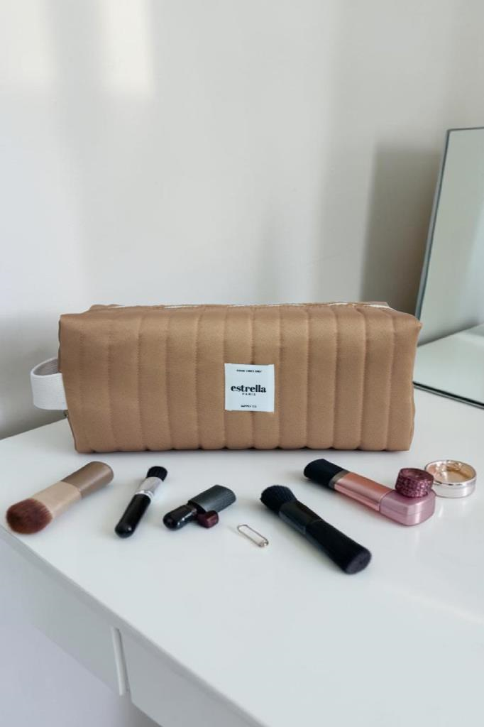 Seul Dy-son Airwrap ve Tüm Saç Şekillendiriciler için XL Boy Çanta Seyahat Çantası CAMEL