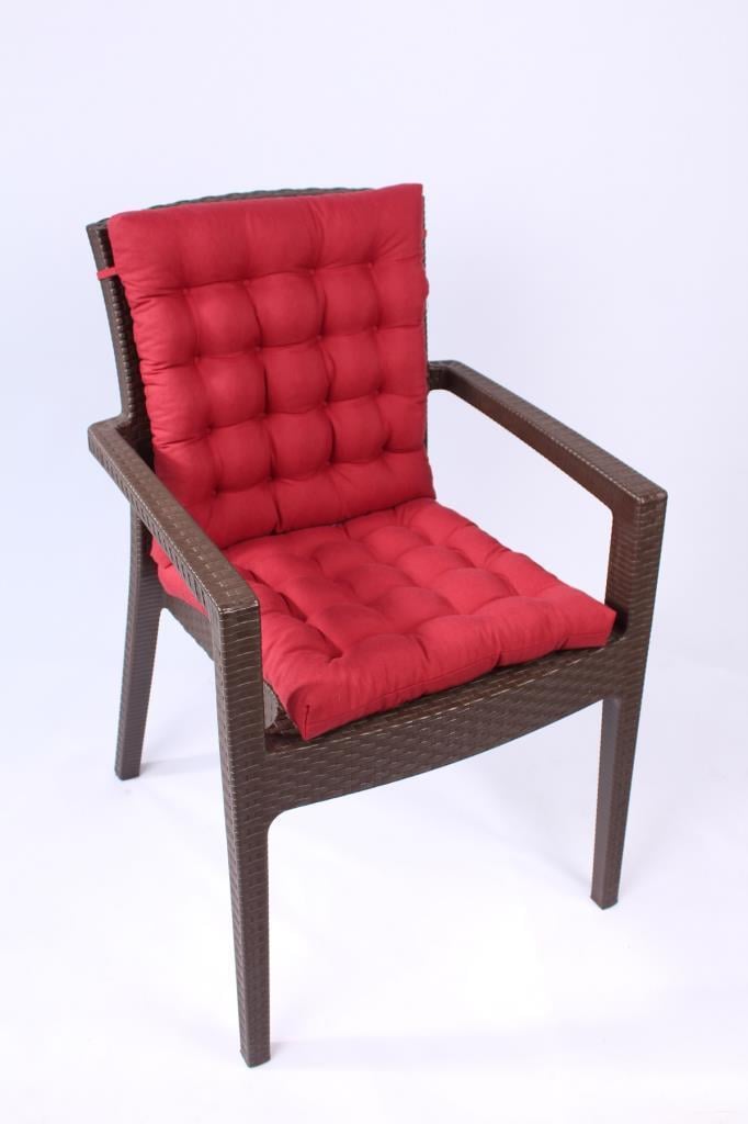 Altınpamuk Lotus Minder Bordo Bağcıklı