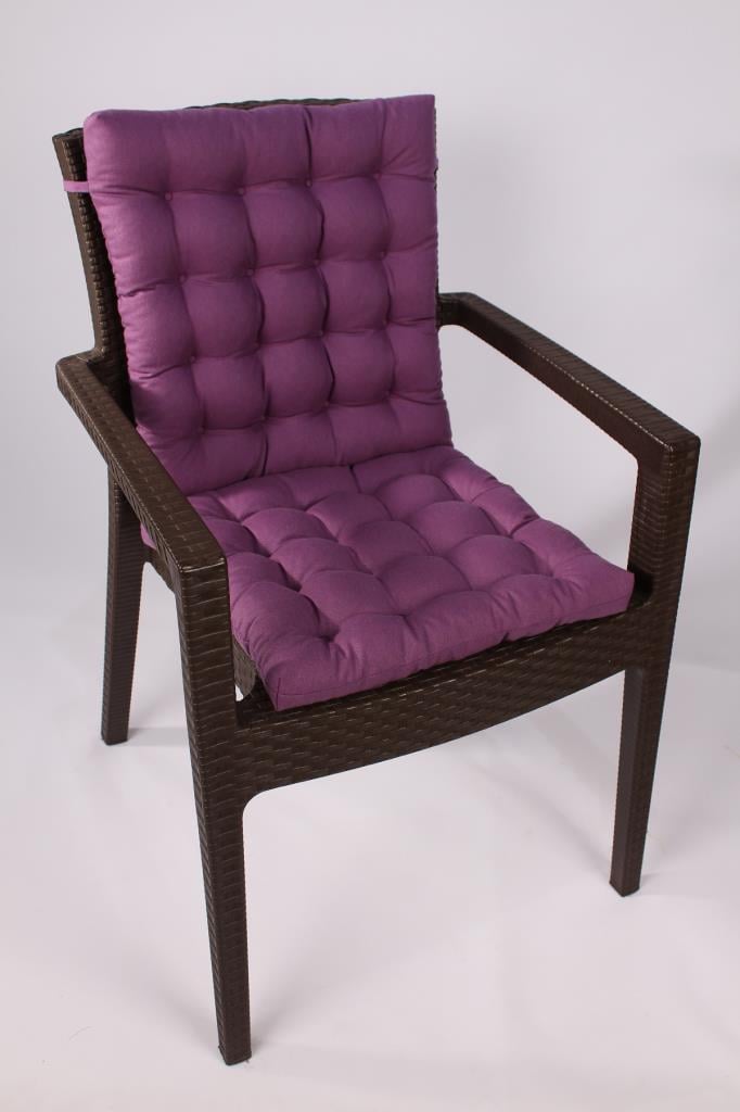 Altınpamuk Lotus Minder Mor Bağcıklı