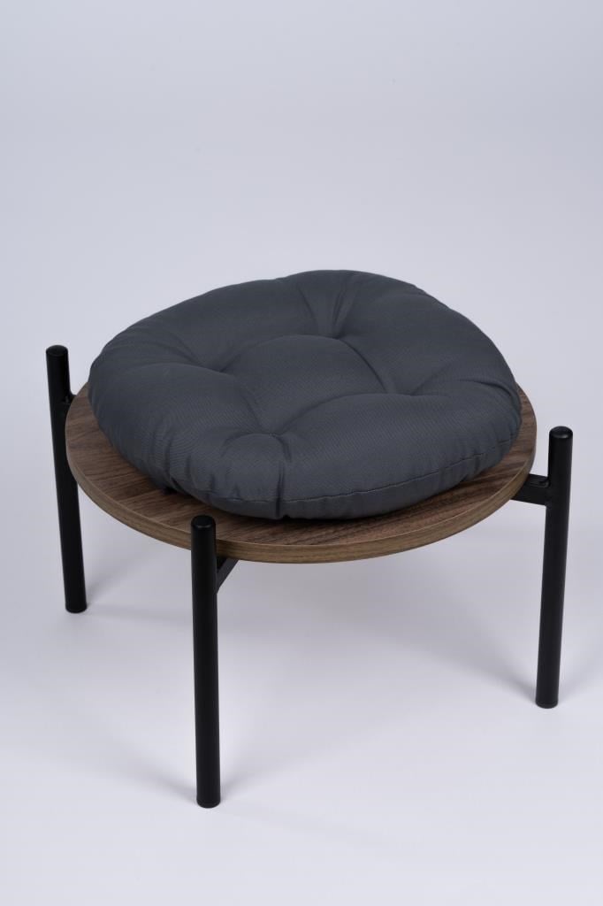 Defne Yuvarlak Sandalye-Tabure Minderi 37 cm antarsit
