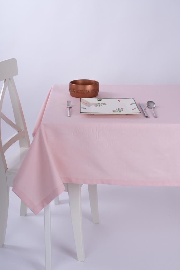 Duck Kumaş Masa Örtüsü Leke Tutmaz PEMBE Seçenekli ilan