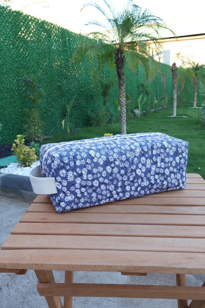 PAPATYA Dy-son Airwrap ve Tüm Saç Şekillendiriciler için XL Boy Çanta Seyahat Çantası MAVi ÇİZGİ