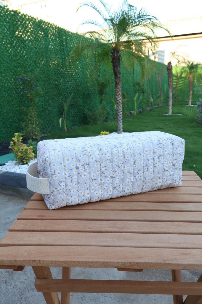 PAPATYA Dy-son Airwrap ve Tüm Saç Şekillendiriciler için XL Boy Çanta Seyahat Çantası BEJ ÇİZGİ