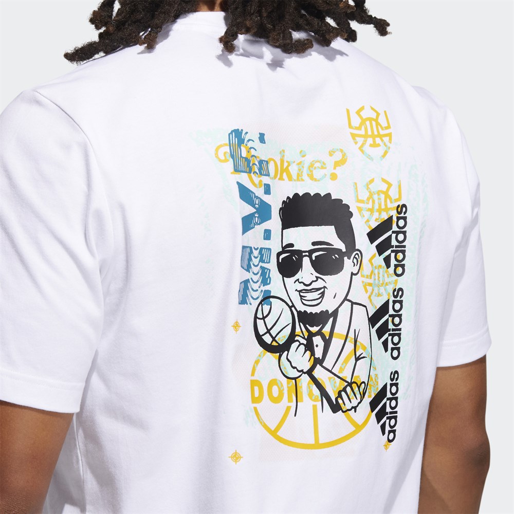 adidas Donovan Mitchell Avatar Rookie Erkek Tişört GP3438
