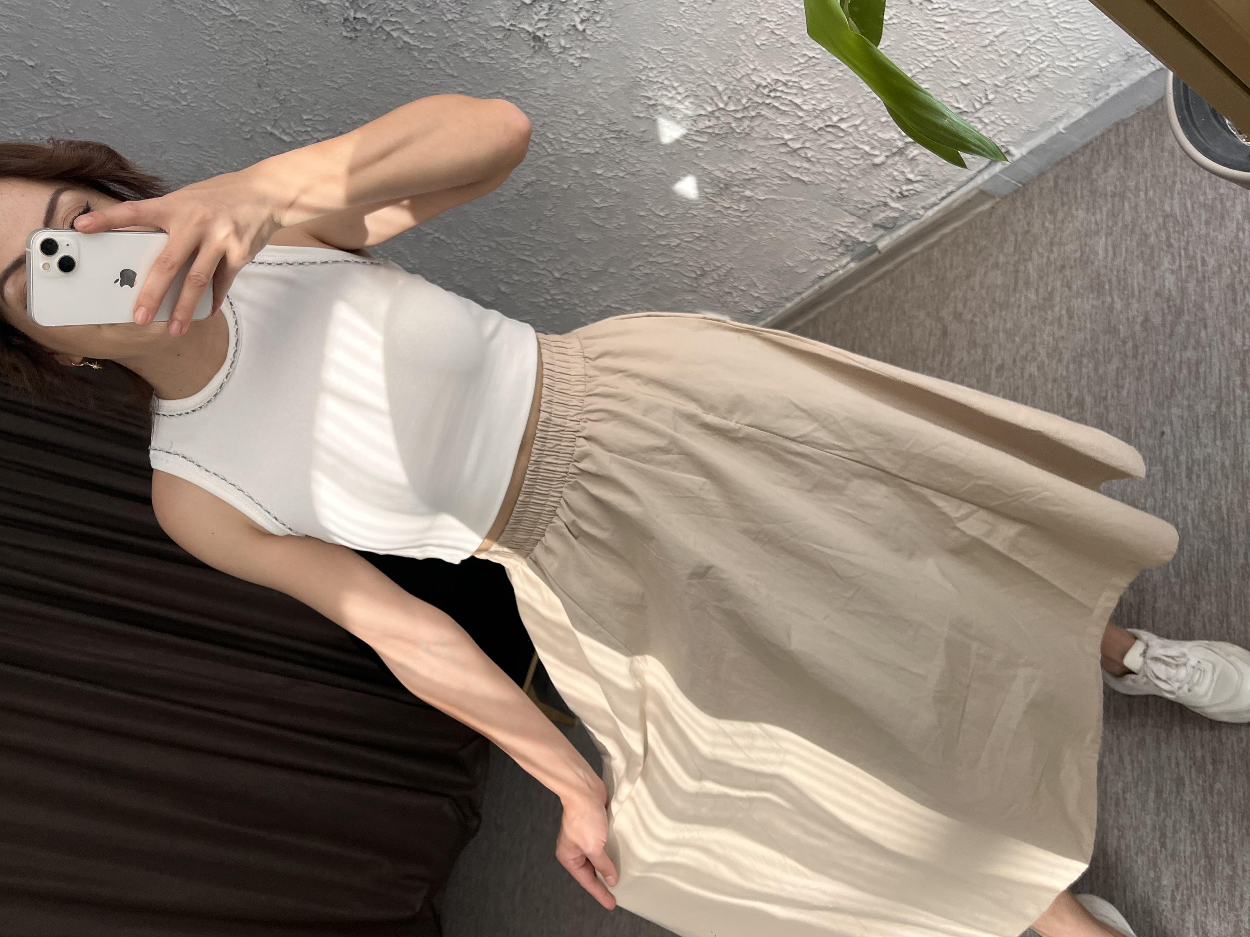 Bel lastikli cepli etek-232