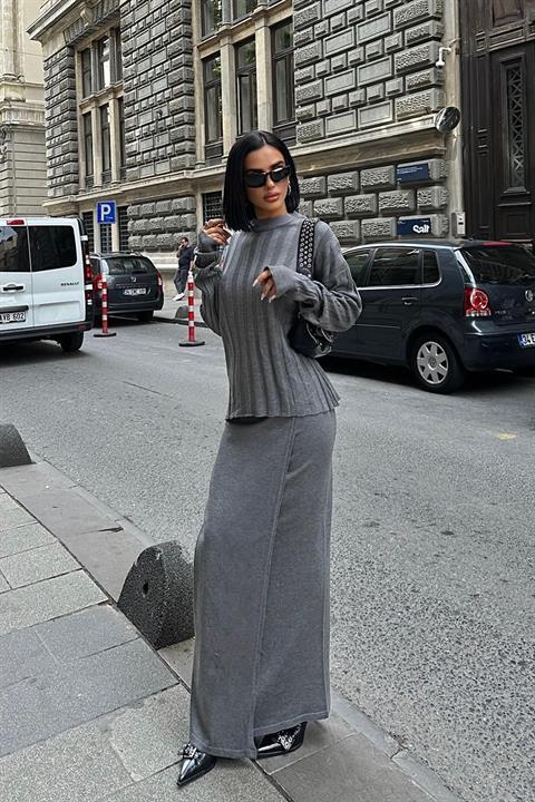 Darcy Etek Bluz Triko Takım 9969