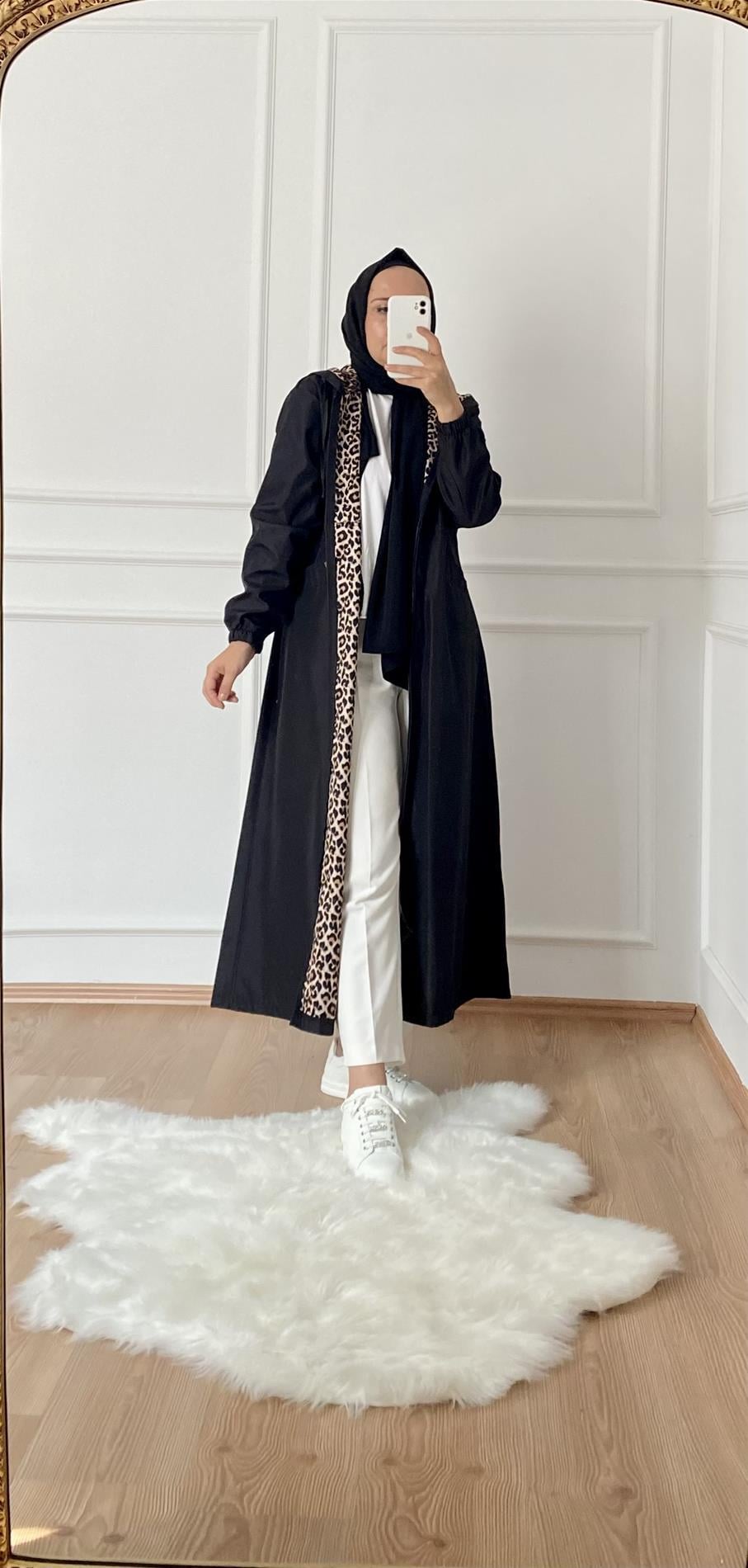 BONDİT TAM BOY İÇi LEOPARLI KAP