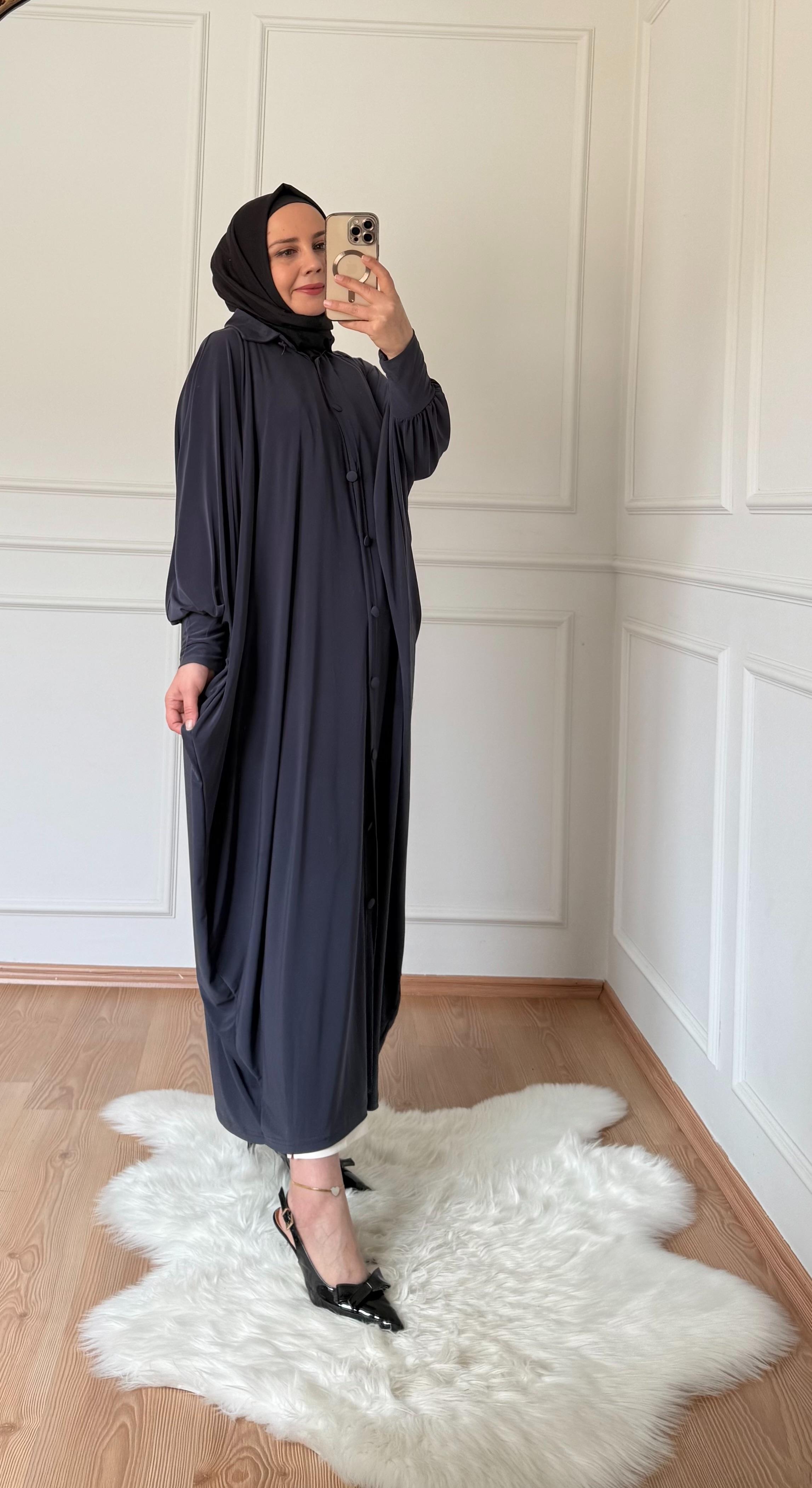 SENDY KUMAŞ ABAYA FÜME