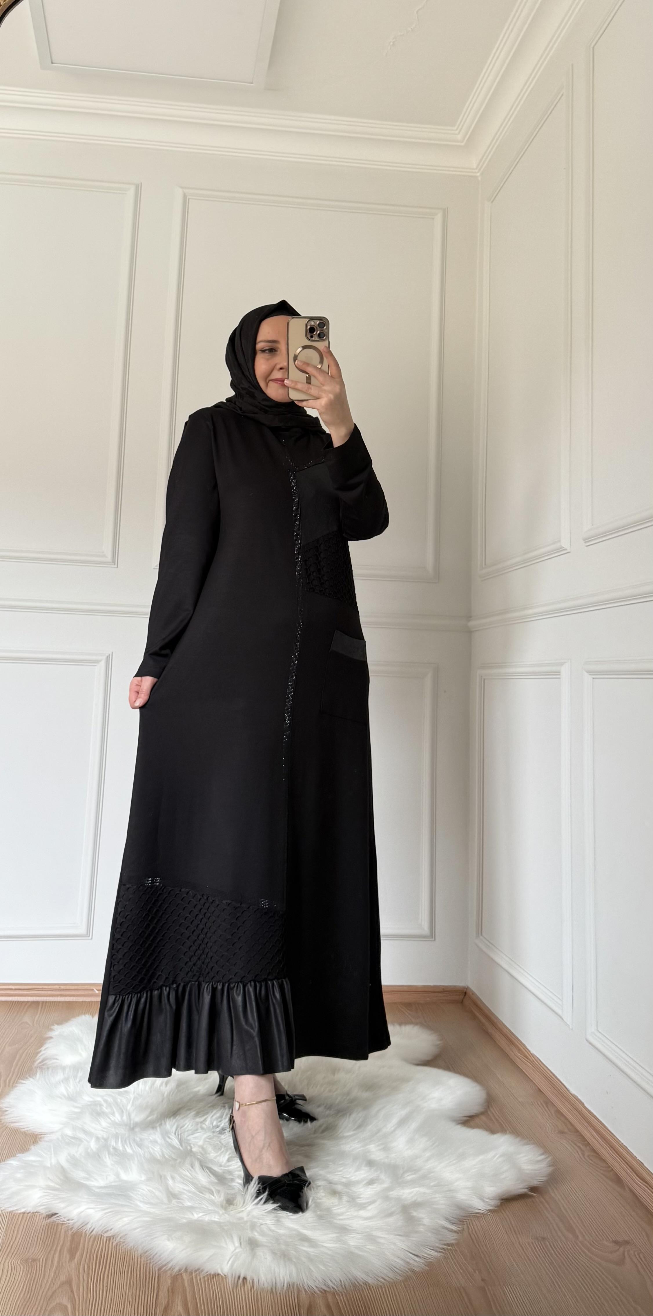 FİLE DESEN TASARIM ELBİSE