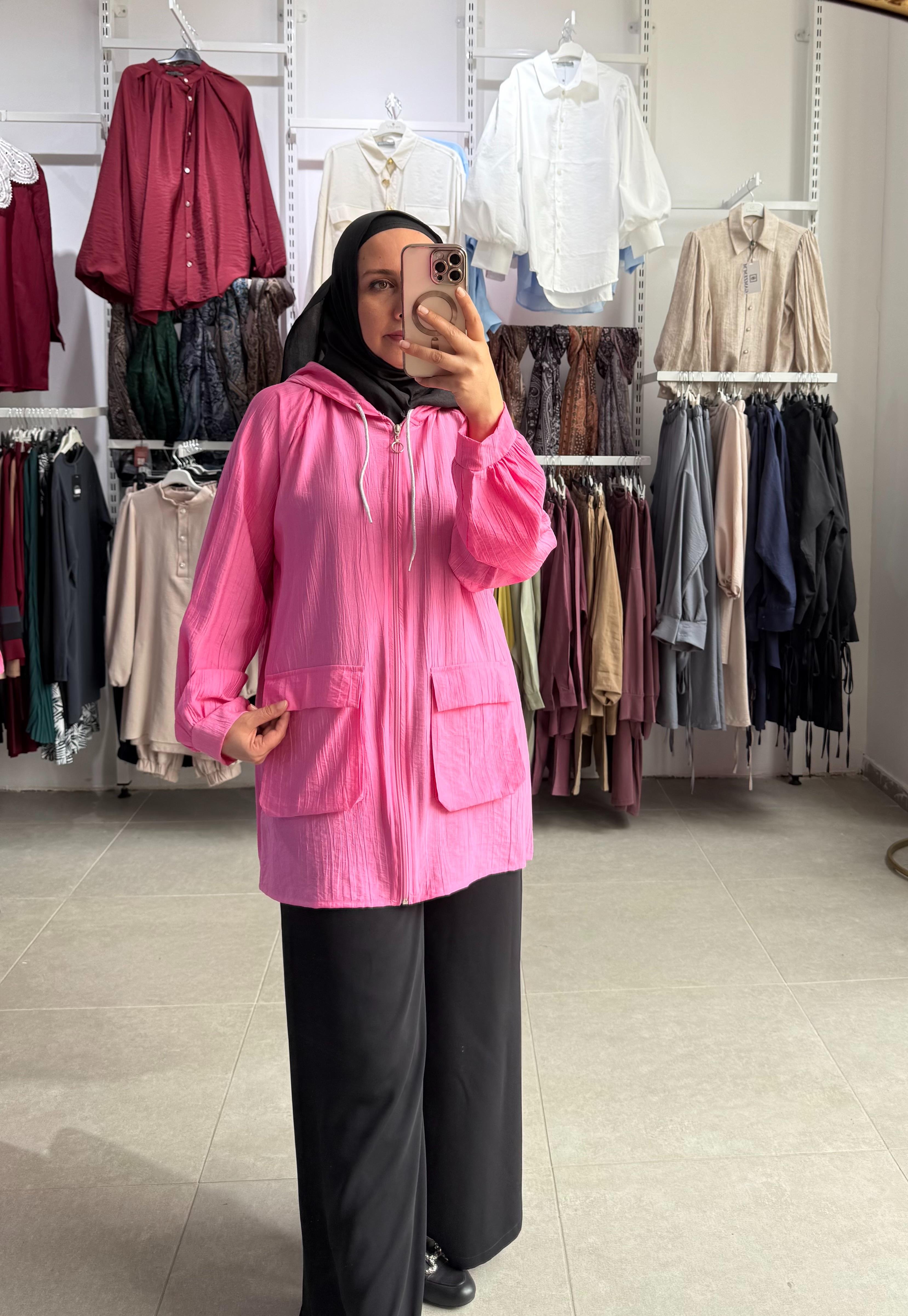 TESETTÜR CEPLİ KAP PEMBE