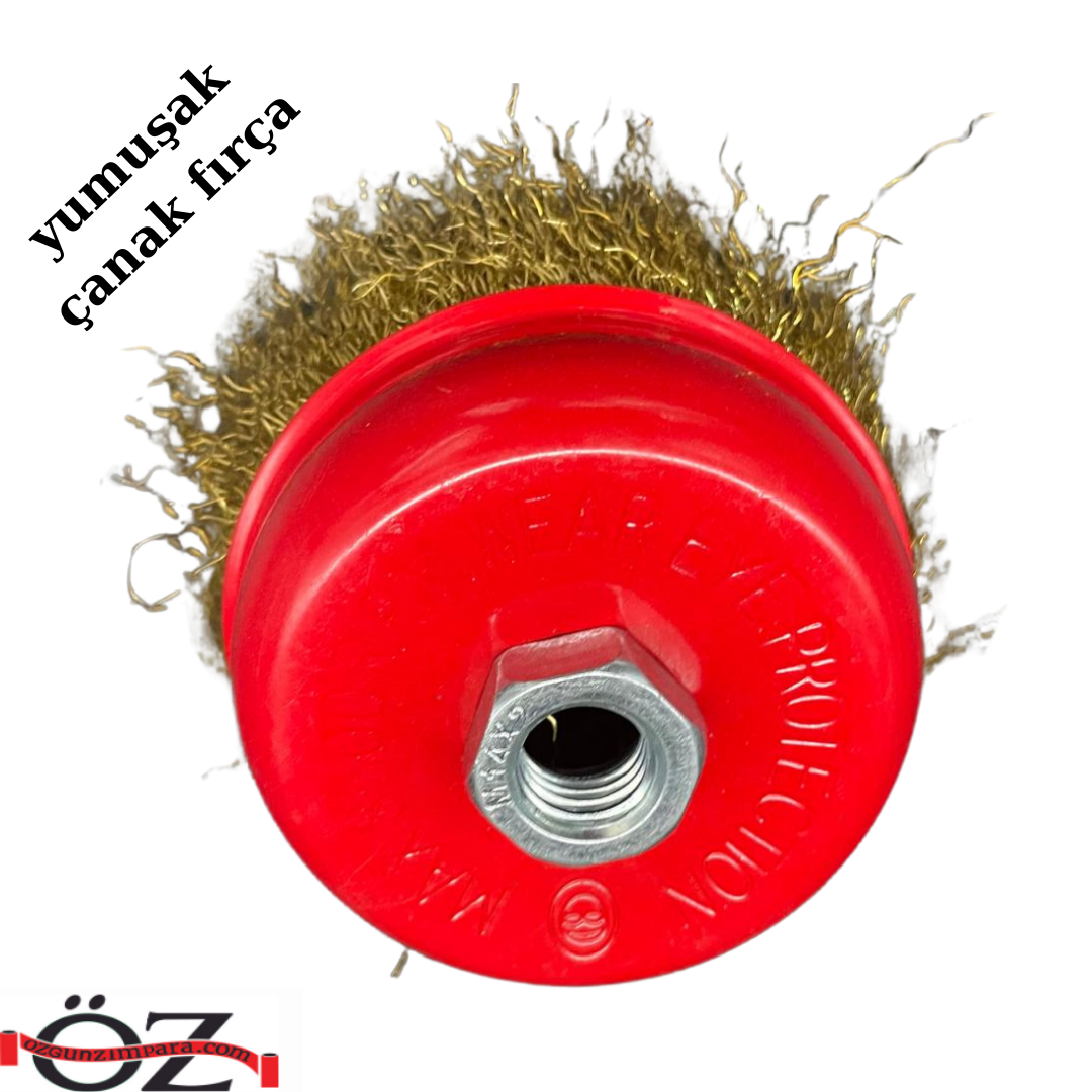 Yumuşak Çanak Fırça Disk 