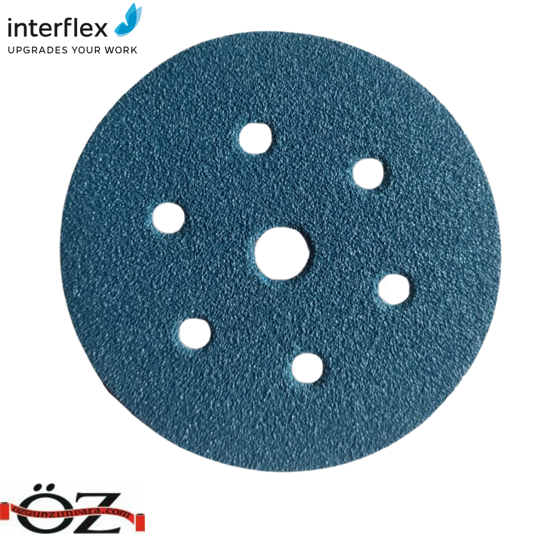 İNTERFLEX Cırtlı Zımpara (150MM-Zirkonyum)
