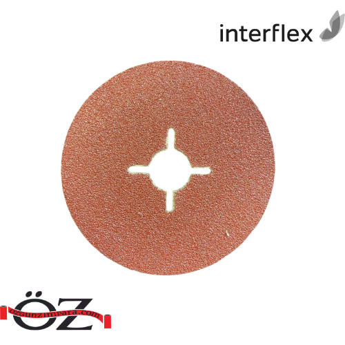 İNTERFLEX Fiber Disk (115MM-Alüminyum)
