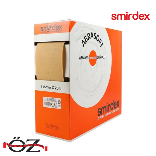 Smirdex Abrasoft Sünger Rulo Zımpara (115 mm x 25 m)