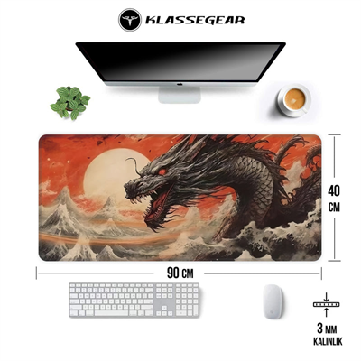 Klasse Pro Drake Down 90x40cm Gaming Mousepad