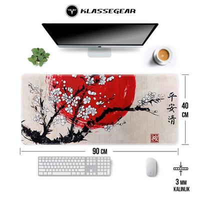 Klasse Pro Sakura 90x40cm Gaming Mousepad