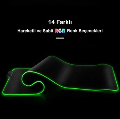 Klasse RGB 80x30cm Gaming Mousepad