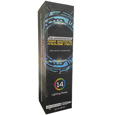 Klasse RGB 80x30cm Gaming Mousepad