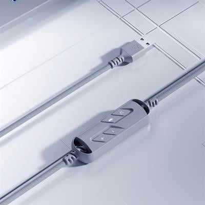 Machenike GX30 Gri E-SPOR Profesyonel 7.1 LED Kablolu Gaming Kulaklık