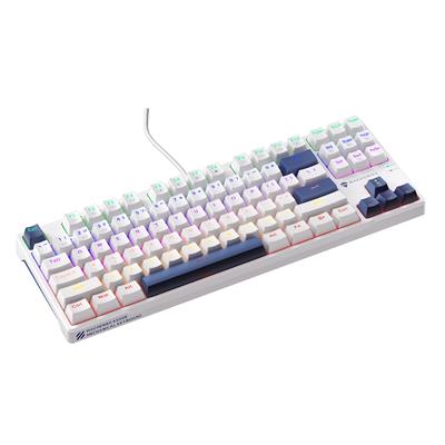 Machenike K500B-B87 Kablolu Blue Switch ENG Q Beyaz Gaming Klavye