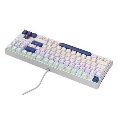 Machenike K500B-B87 Kablolu Red Switch ENG Q Beyaz Gaming Klavye