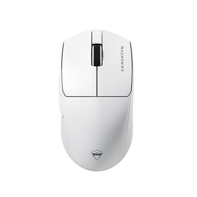 Machenike L7 Air Tri-Mode 4K Beyaz 26000DPI Ultralight 55Gr RGB Gaming Mouse
