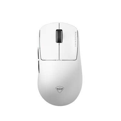 Machenike L7 Mix Tri-Mode 3395 Beyaz 26000DPI Ultralight 55Gr RGB Gaming Mouse