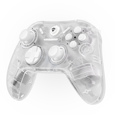 Machenike G1 Pro Tri-Mode Hall Effect TMR Manyetik Joystick Beyaz Gamepad