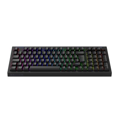 Machenike K1 Kablolu Membran RGB Siyah Türkçe Q Gaming Klavye