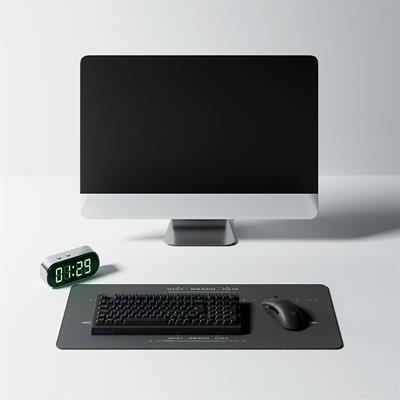 Machenike K1 Kablolu Membran RGB Siyah Türkçe Q Gaming Klavye