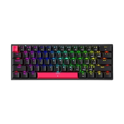 Machenike K500-M61 Magnetic Silver Switch Hall Effect RGB Hotswap Siyah Mekanik Gaming Klavye