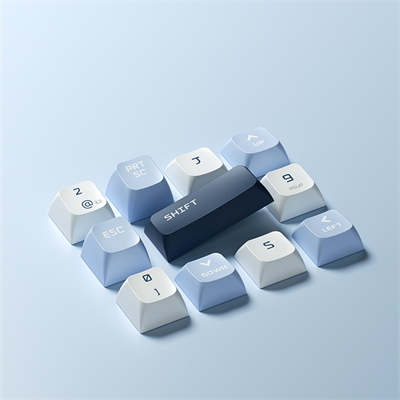 Machenike K600G Tri-Mode Silver Switch RGB Beyaz ENG Q Gaming Klavye