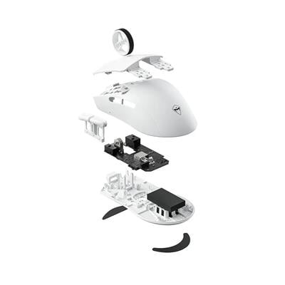 Machenike L7 Air Tri-Mode 4K Beyaz 26000DPI Ultralight 55Gr RGB Gaming Mouse