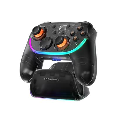 Machenike S3 Dual-Mode Hall Effect NFC Siyah RGB Charging Dock Gamepad