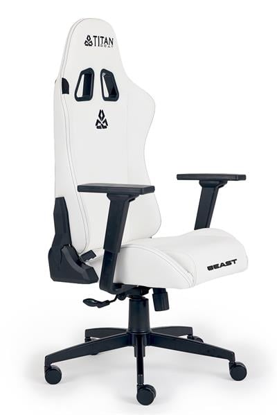 Titanseat Beast Leather White Oyuncu Koltuğu