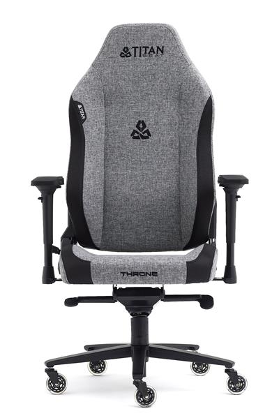 Titanseat Throne Chromium Kumaş Oyuncu Koltuğu