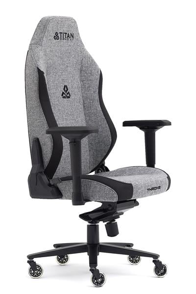 Titanseat Throne Chromium Kumaş Oyuncu Koltuğu