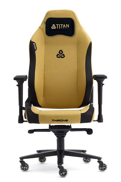 Titanseat Throne Mustard Kumaş Oyuncu Koltuğu