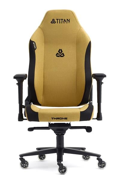 Titanseat Throne Mustard Kumaş Oyuncu Koltuğu