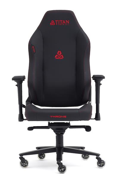 Titanseat Throne Red Leather Oyuncu Koltuğu