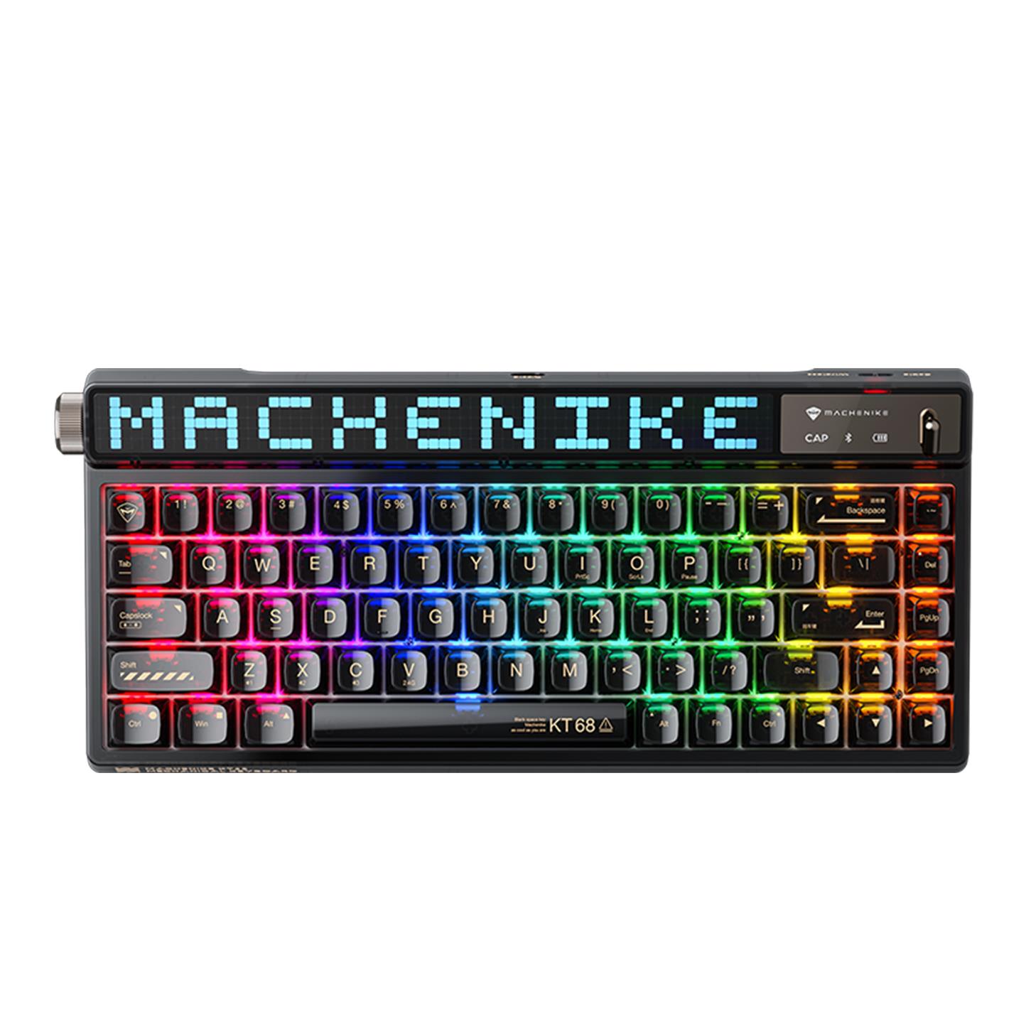KEKKAN LOGIC 「三角錐」 CD KKLG-0001 希少 Machenike KT68 Pro Kablosuz Yellow Switch RGB Siyah Gaming Klavye
